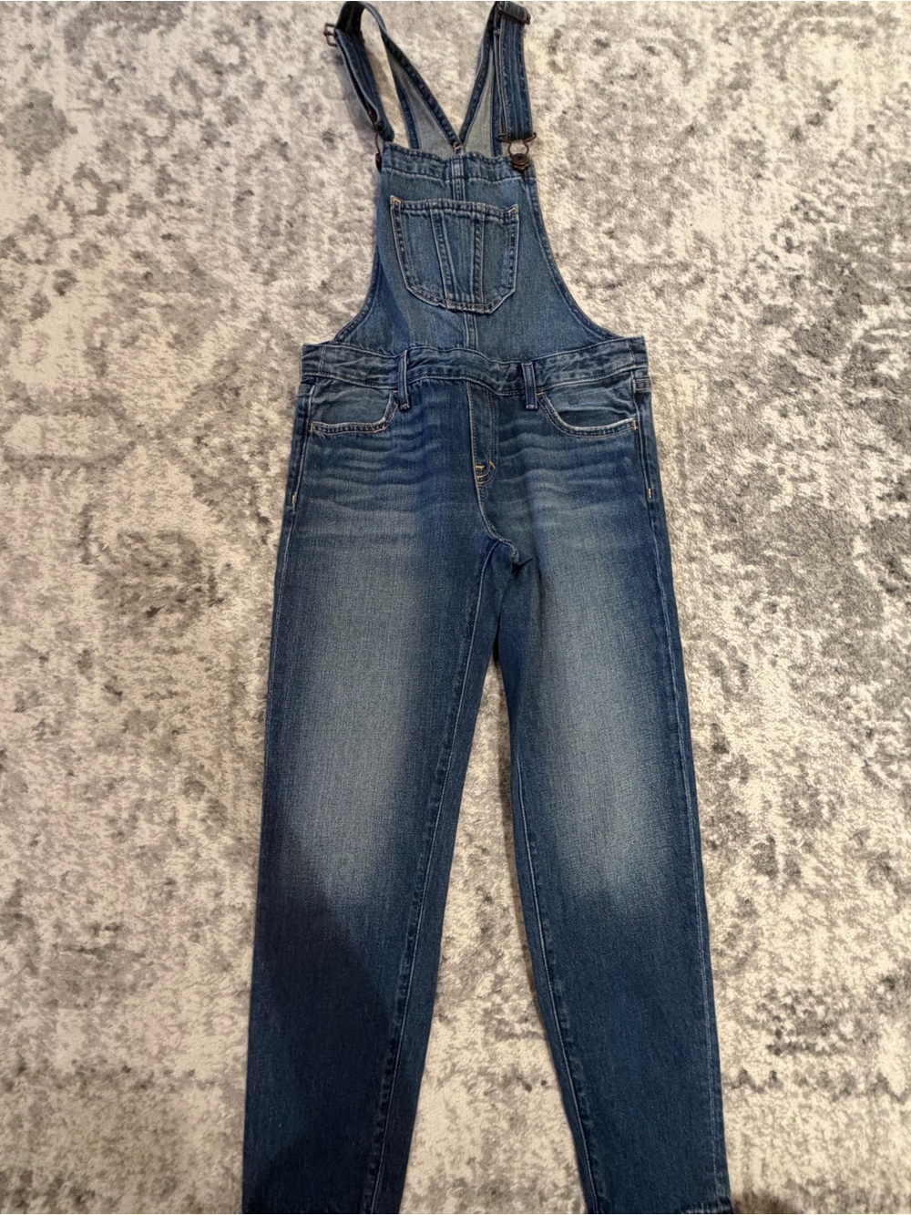 Abercrombie & Fitch kids Blue Denim Overalls